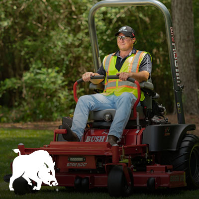 We work hard to provide you with an array of products. That's why we offer Bush Hog for your convenience.