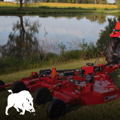 We work hard to provide you with an array of products. That's why we offer Bush Hog for your convenience.